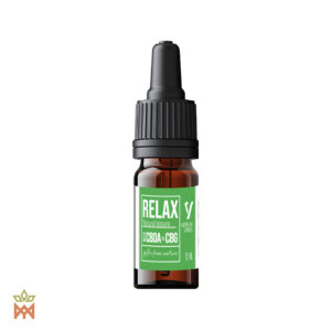 CBD + CBDA Moods - Relax - Flacon compte-gouttes - 10ml
