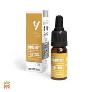 CBD + CBDA Oil - Verum Viridi Moods - Immunity - 10ml